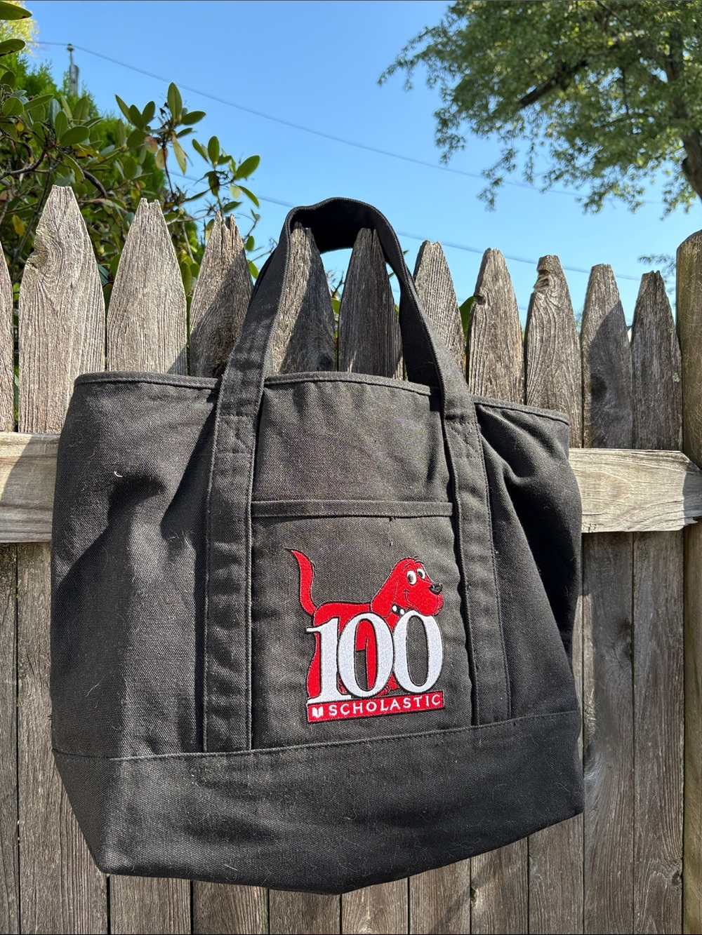 Scholastic Clifford reading tote!